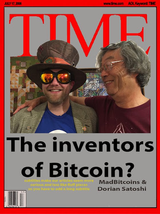 Time Magazine: The inventors of Bitcoin