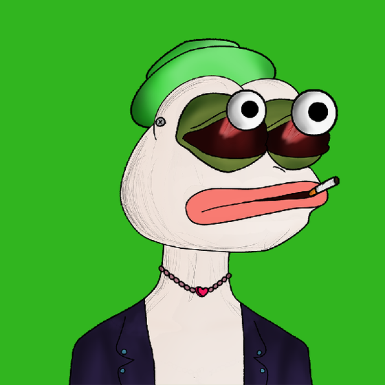 Super Rare Pepe #7153