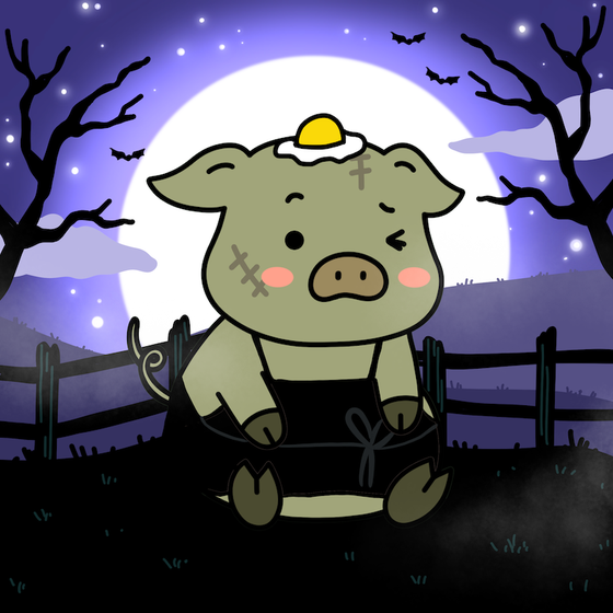 Zombie Piggie Palz #108 - Yuri