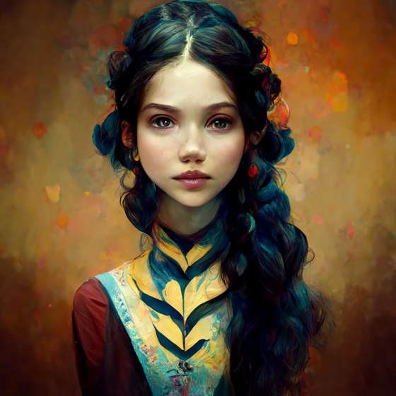 Fantasy Beautiful Girl Art