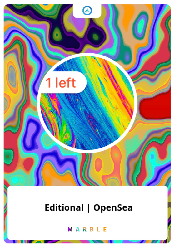 Editional | OpenSea (MarbleCards)