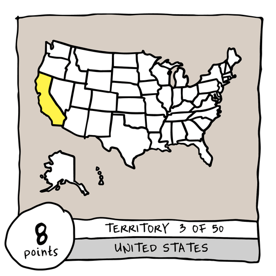 Territory 3/50 - United States (California)