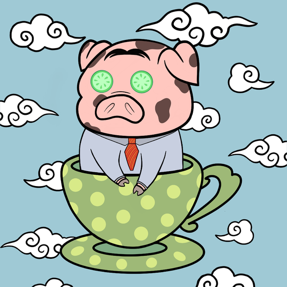 Lucky Teacup Piggy Club #2214