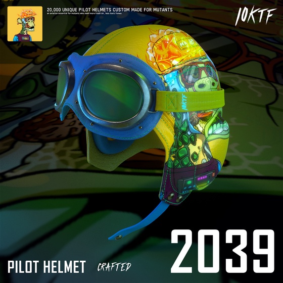 Mutant Pilot Helmet #2039