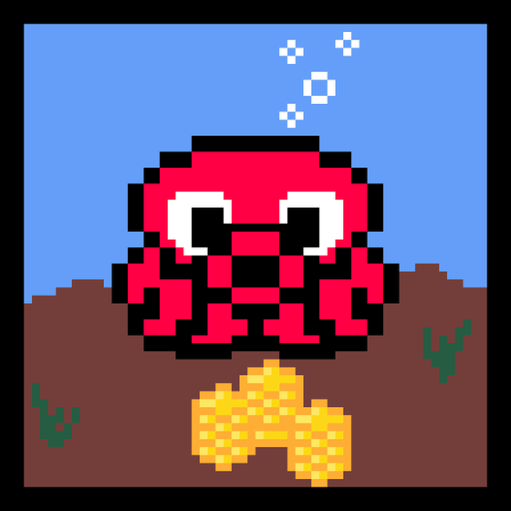 Pixel Squid #1417