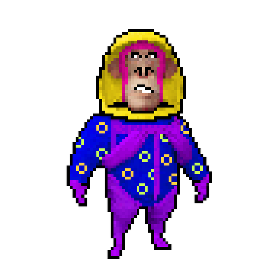 Pixel Radioactive Ape #51