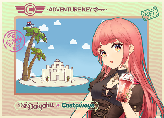 DigiDaigaku Genesis Adventure Key Castaways #447 - Surya