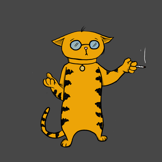 Blazed Cat #2592