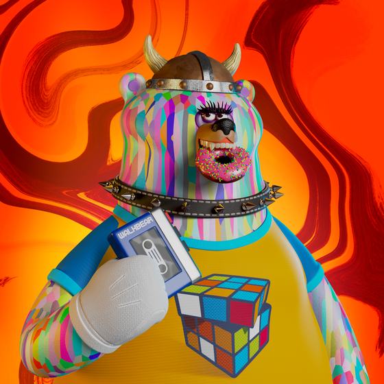 Square Bear #1050