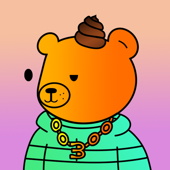 Doodled Bear #22