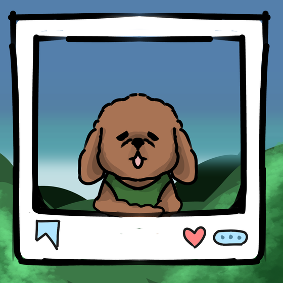 旅する犬 #1168