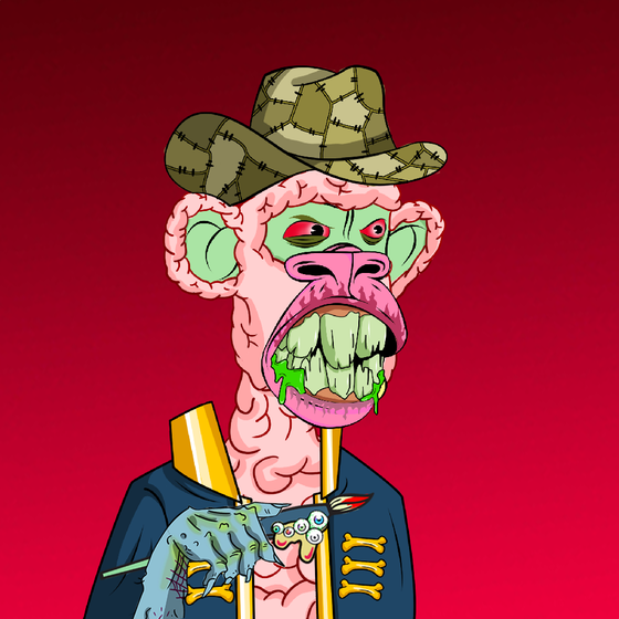 Zombie Ape Artist #175