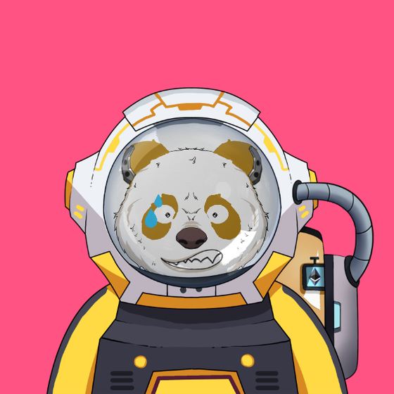 Panda Astronaut Club #608