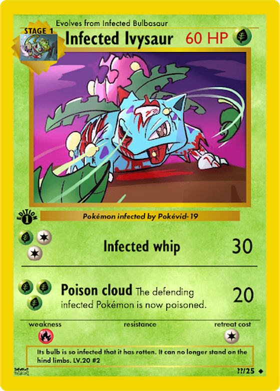 Infected Ivysaur