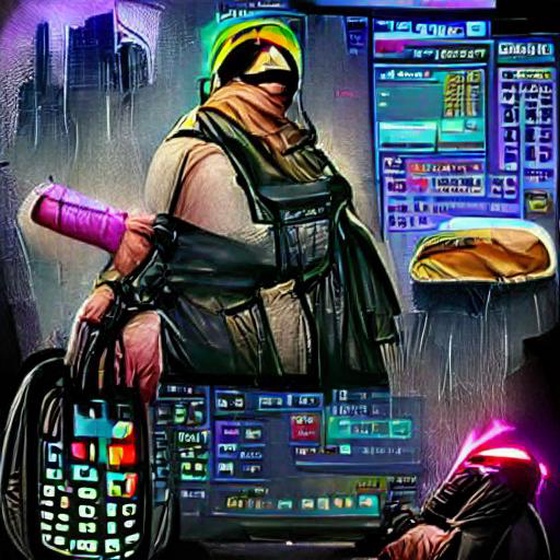 Bloot Art (Bloot #2478, Cyberpunk)