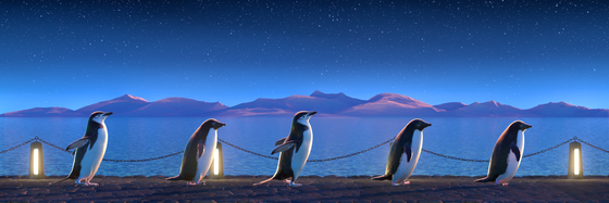 Five Penguins #1857