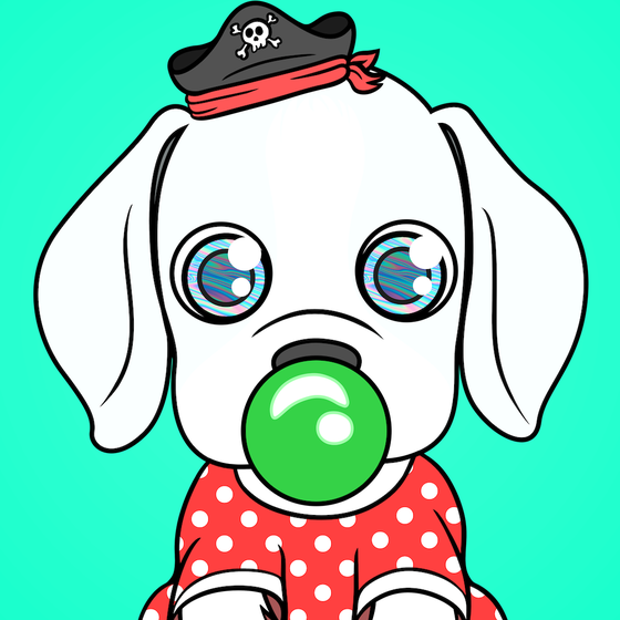 Bubblegum Puppy #6513