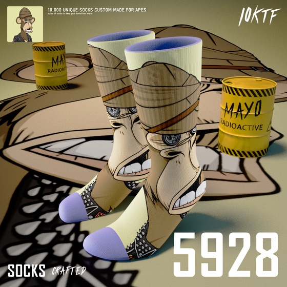 Ape Crew Socks #5928