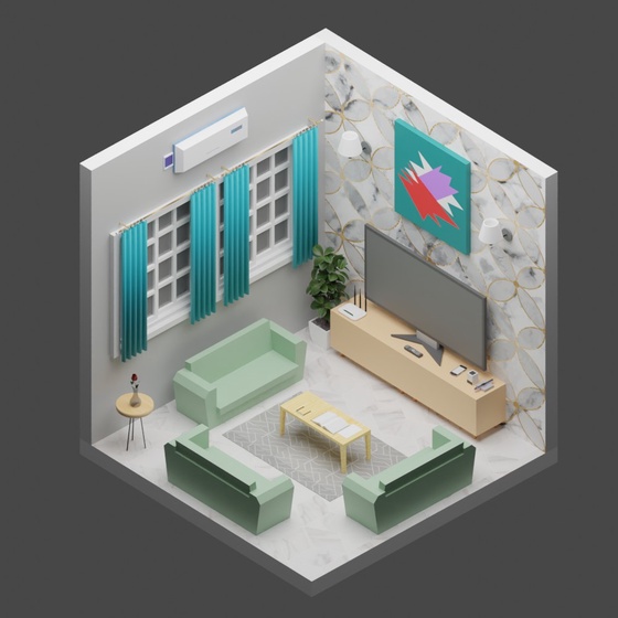3D Room #3970