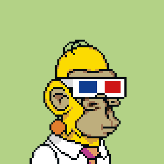 Pixel Simp Ape YC #714