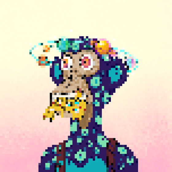 Trippin' Pixel Ape #505