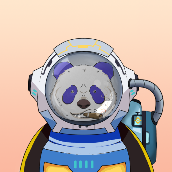 Panda Astronaut Club #809