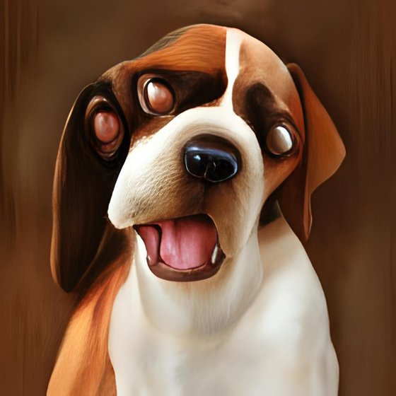 AI portrait: Hypnodog