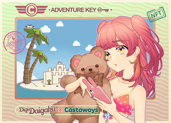 DigiDaigaku Genesis Adventure Key Castaways #841 - Clydie