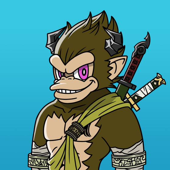 Neo Samurai Monkey #3351