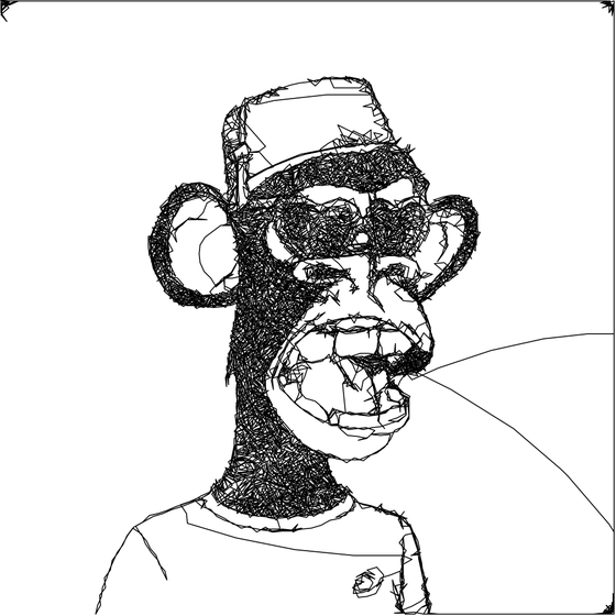 Scrubby Ape Artwork #3715