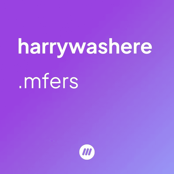 harrywashere.mfers