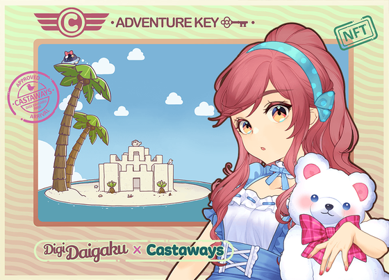 DigiDaigaku Genesis Adventure Key Castaways #1363 - Nya