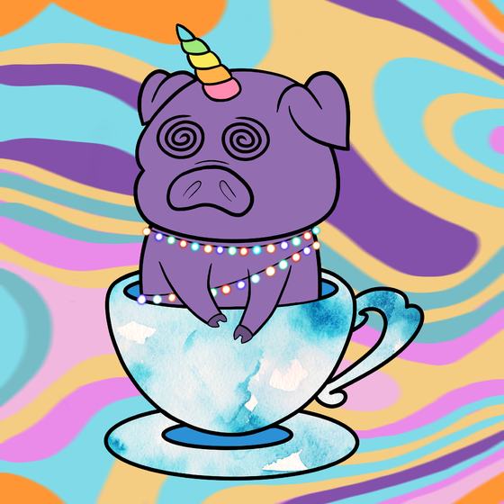 Lucky Teacup Piggy Club #1256