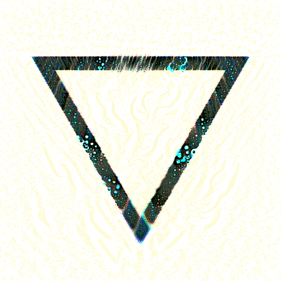 ABSTRACT UNDERWATER WATER RUNE