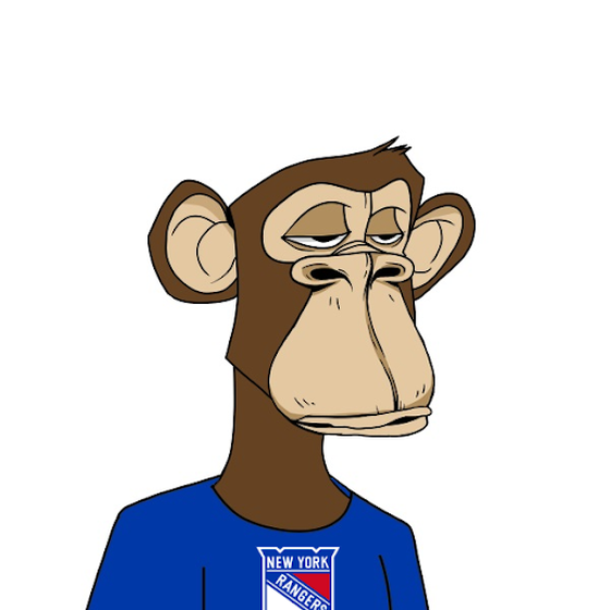 New York Rangers Ape