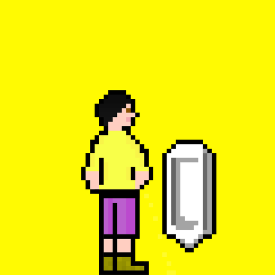 Pixel Gary Pee #128