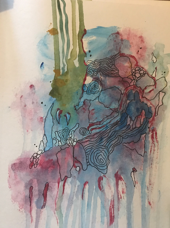 Abstract Watercolor #1