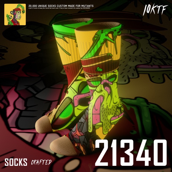 Mutant Crew Socks #21340