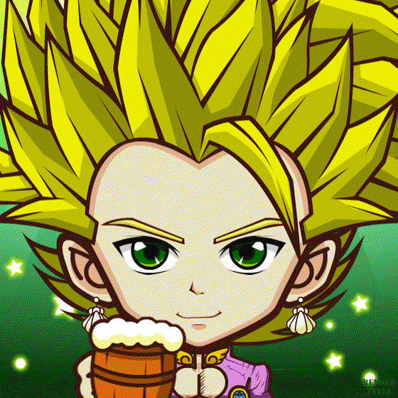 Caulifla01 Super Saiyan #075