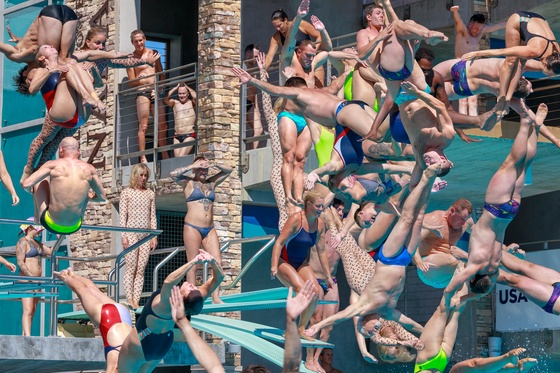 Divers, Mission Viejo (second bodysuit)