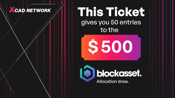 x50 $500 Blockasset Allocation Ticket