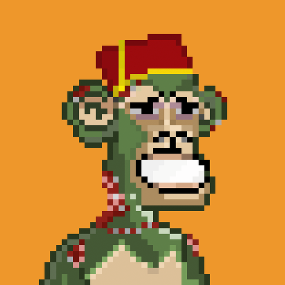 The Pixelated Apes  #8153