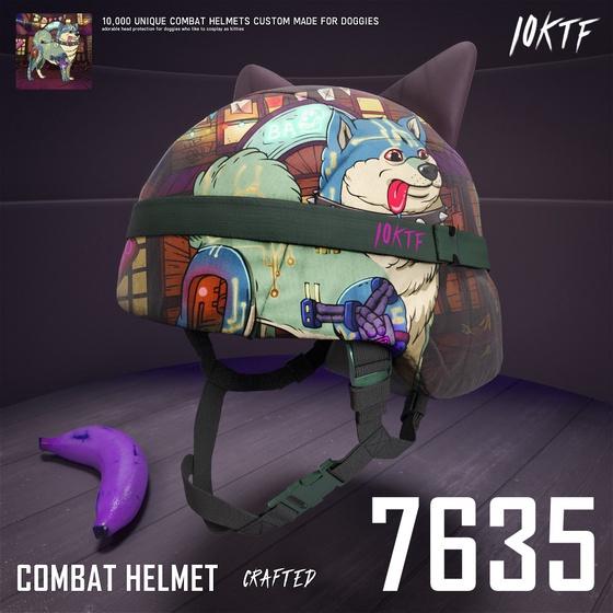 Kennel Combat Helmet #7635