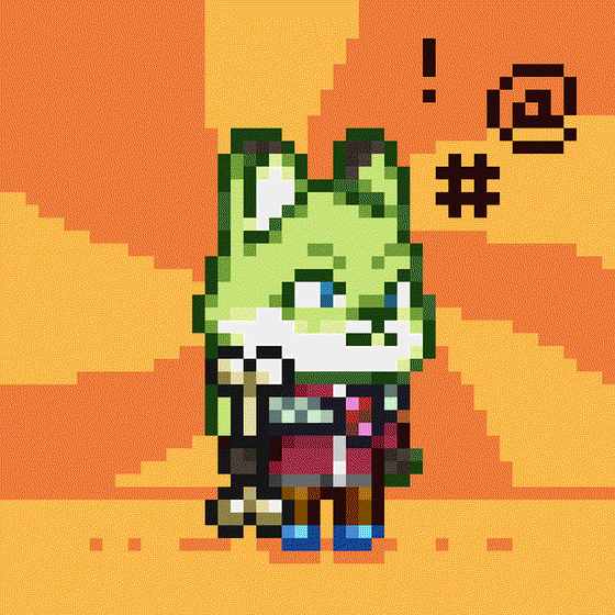 Pixel Cat #718