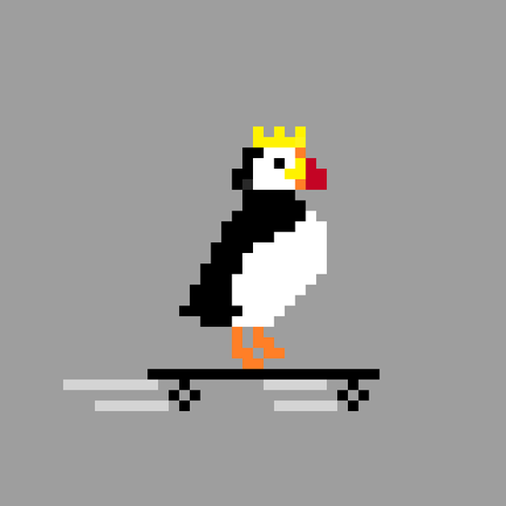 Pixel Puffin #69