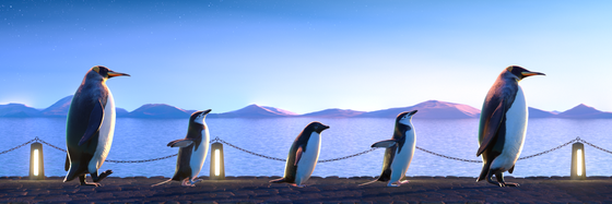 Five Penguins #469