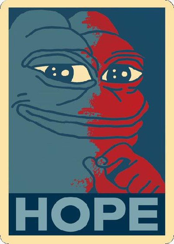 PEPEHOPE | 1/200 | 2017 | SERIES 24, Card 12 | RarePepe | Rare Pepe Wallet Inspiration Hope President XCP NFT Asset