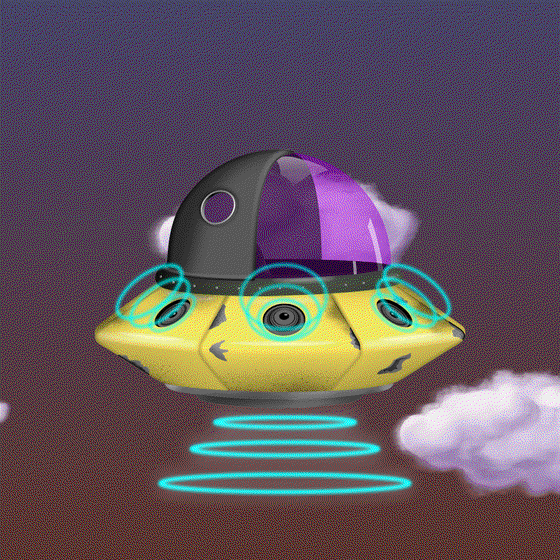 Alien UFO 986