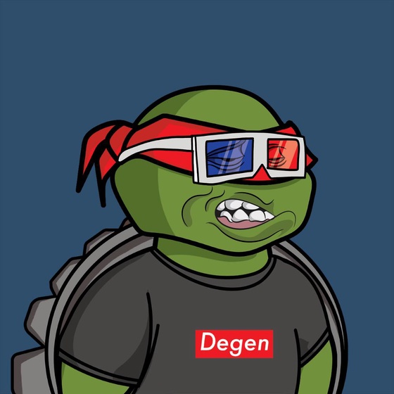 Degen Ninja Turtle #4515