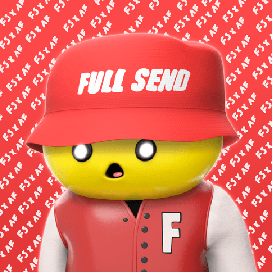 3D FULL SEND x Alien Frens #114